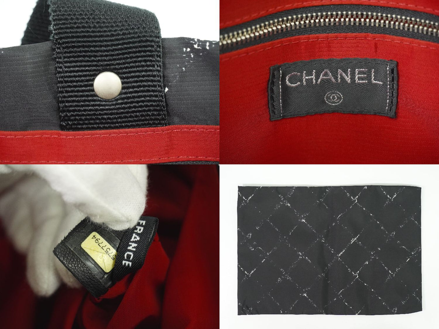 CHANEL ニュートラベルライン トートバッグ ブラック