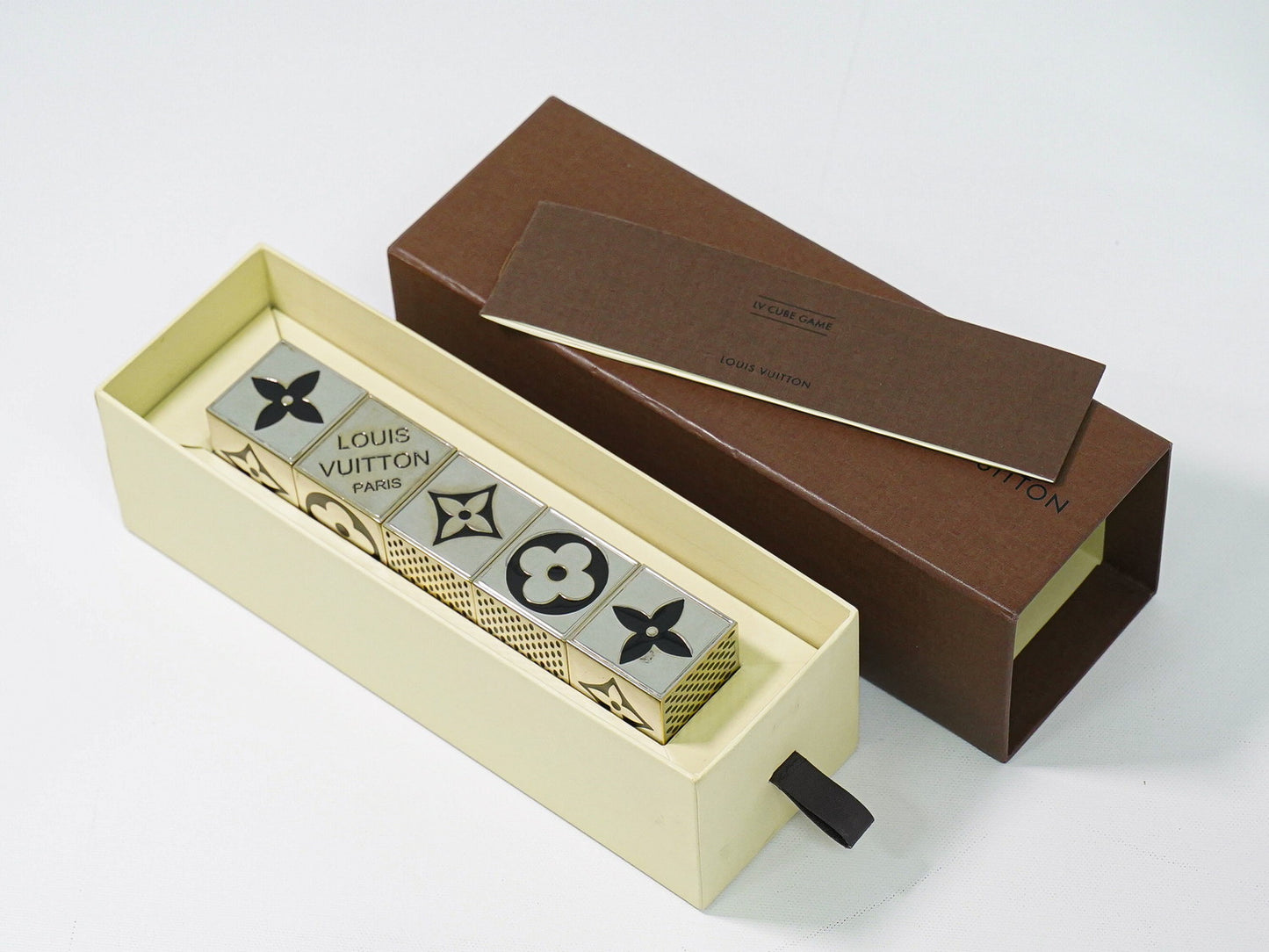 LOUIS VUITTON キューブゲーム 2011年 クリスマス ノベルティ メタル M99454