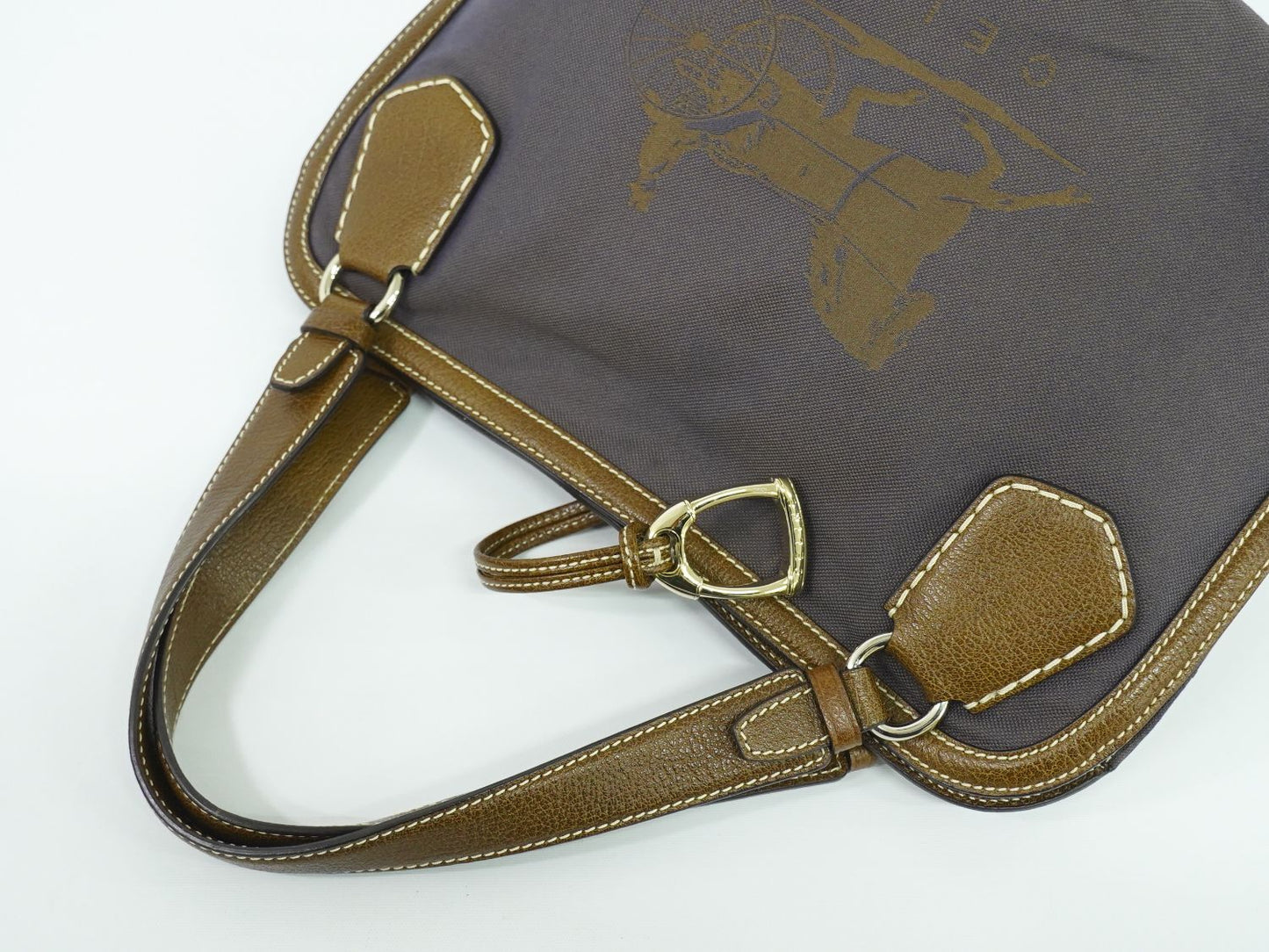 CELINE 馬車ロゴ トートバッグ ブラウン