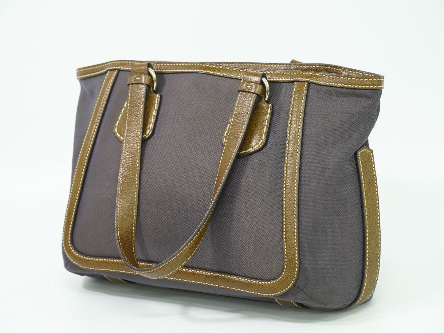 CELINE 馬車ロゴ トートバッグ ブラウン