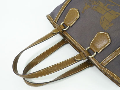 CELINE 馬車ロゴ トートバッグ ブラウン