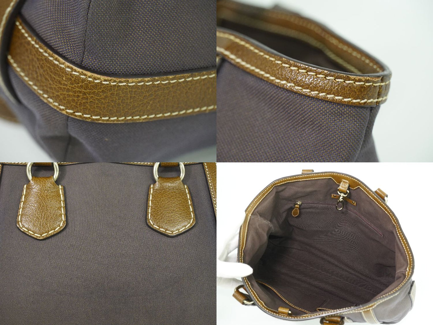 CELINE 馬車ロゴ トートバッグ ブラウン