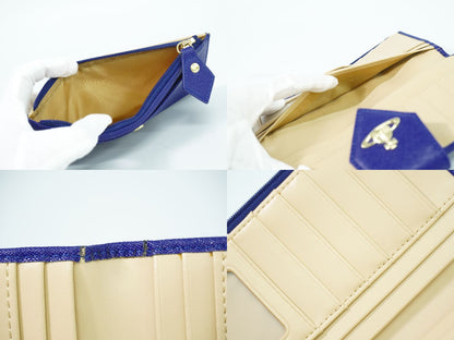 Vivienne Westwood オーブ 長財布 ブルー