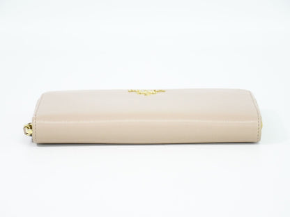 PRADA ラウンドファスナー 長財布 ベージュ