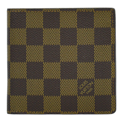 LOUIS VUITTON ポルトビエ カルトクレディ モネ ダミエ エベヌ 折財布 N61665
