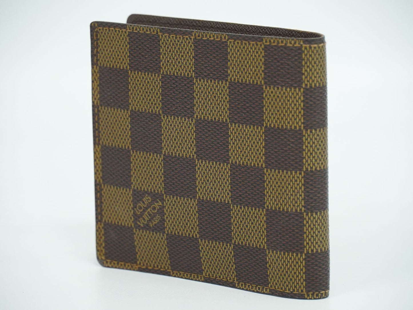 LOUIS VUITTON ポルトビエ カルトクレディ モネ ダミエ エベヌ 折財布 N61665