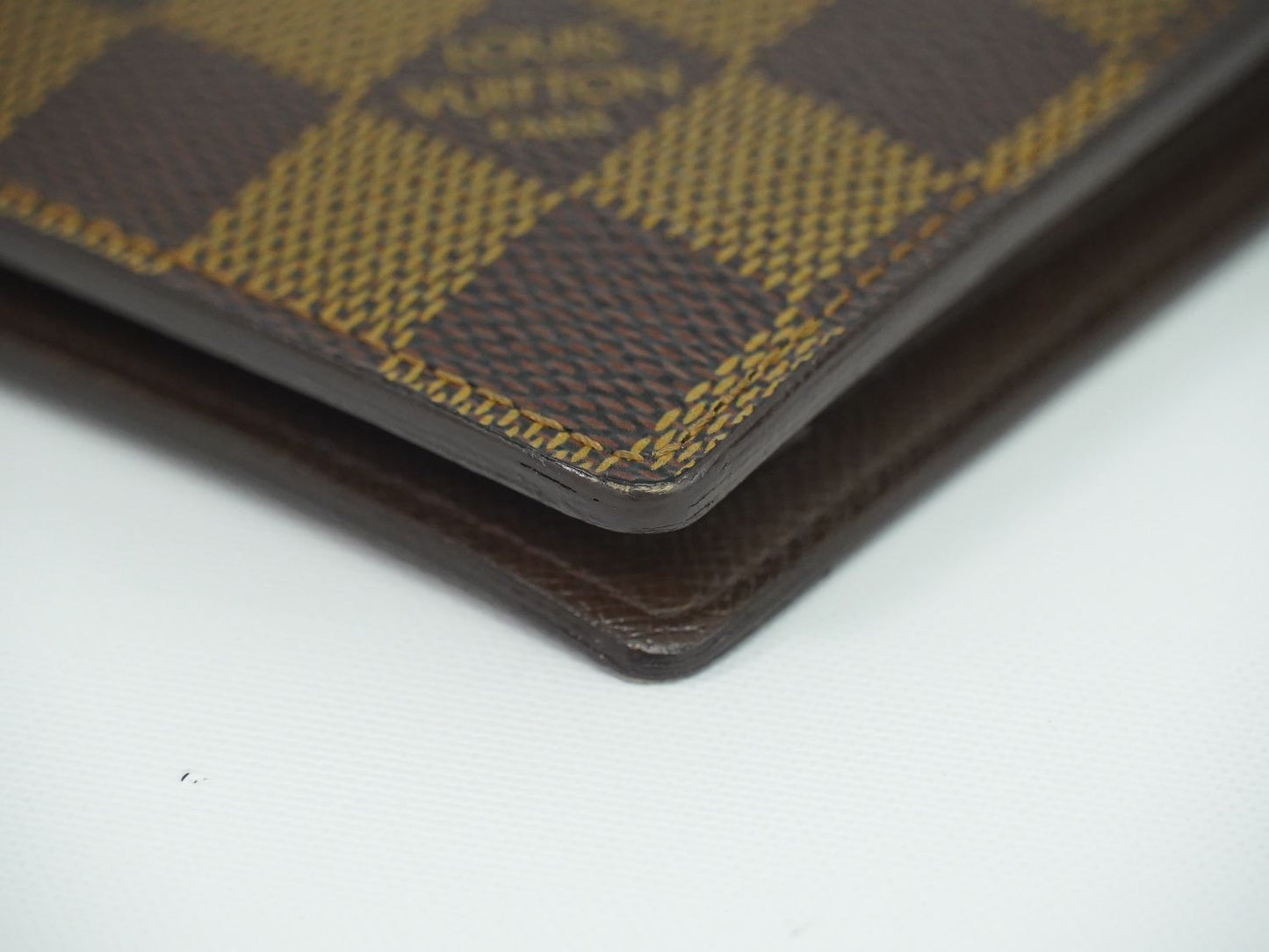 LOUIS VUITTON ポルトビエ カルトクレディ モネ ダミエ エベヌ 折財布 N61665