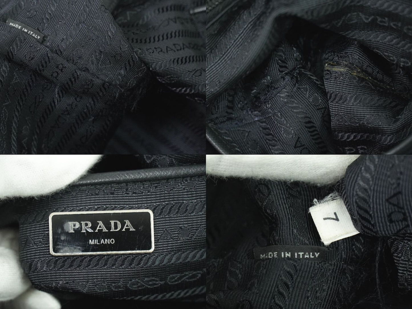 PRADA トートバッグ ブラック