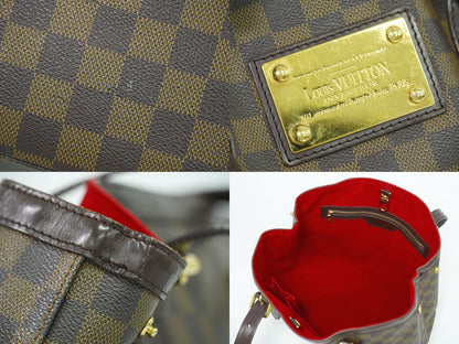 LOUIS VUITTON ハムステッド MM ダミエ エベヌ トートバッグ N51204