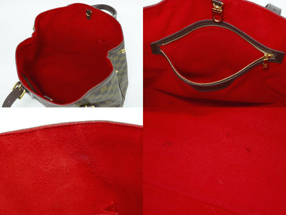 LOUIS VUITTON ハムステッド MM ダミエ エベヌ トートバッグ N51204