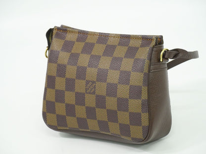 LOUIS VUITTON トゥルースメイクアップ ダミエ エベヌ アクセサリーポーチ N51982
