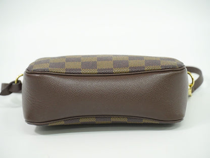 LOUIS VUITTON トゥルースメイクアップ ダミエ エベヌ アクセサリーポーチ N51982