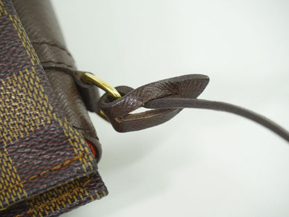 LOUIS VUITTON トゥルースメイクアップ ダミエ エベヌ アクセサリーポーチ N51982