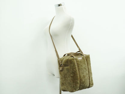 BALENCIAGA バザールショッパー 2WAY ショルダーバッグ ブラウン 443096