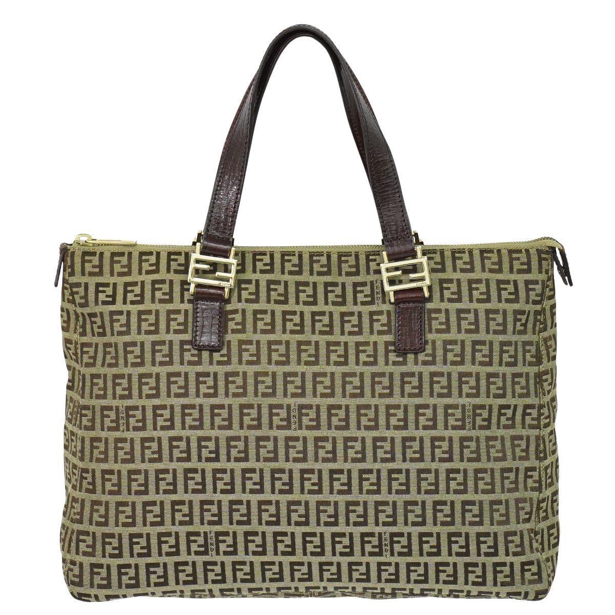 FENDI ズッキーノ トートバッグ ベージュ 8BH138