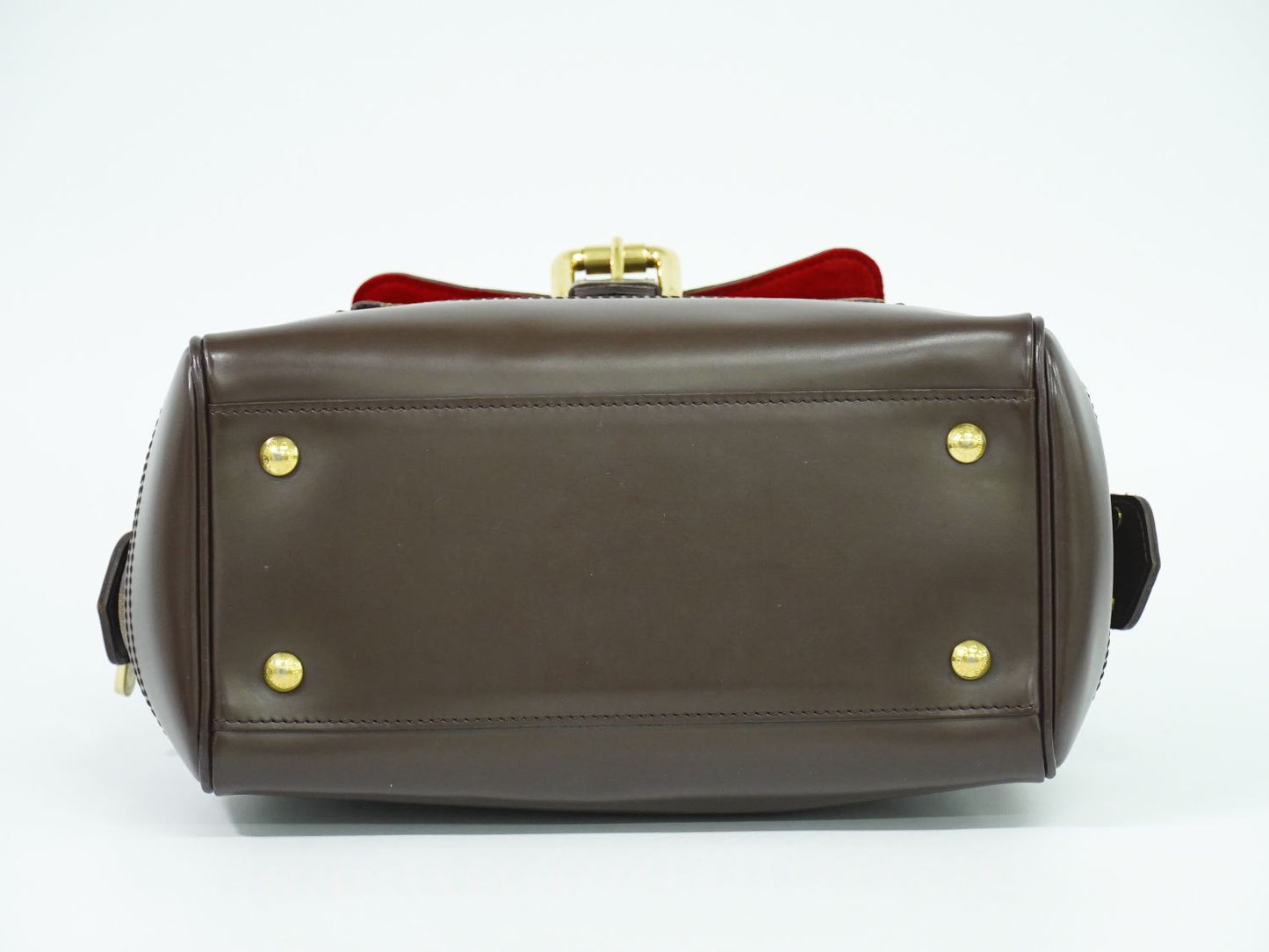 LOUIS VUITTON ナイツブリッジ ダミエ エベヌ ハンドバッグ N51201