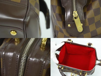 LOUIS VUITTON ナイツブリッジ ダミエ エベヌ ハンドバッグ N51201