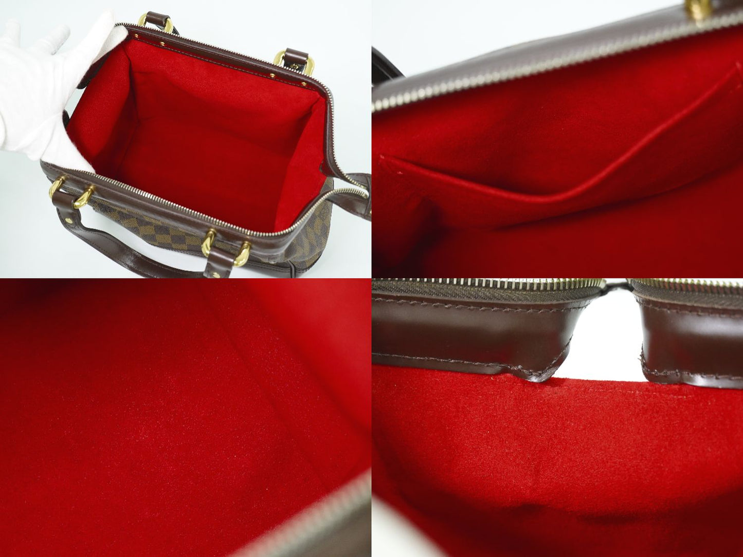 LOUIS VUITTON ナイツブリッジ ダミエ エベヌ ハンドバッグ N51201