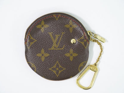 LOUIS VUITTON ポルトモネロン モノグラム チェリー 村上隆 コインケース ブラウン レッド M95043
