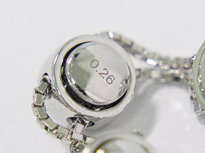 TASAKI ダイヤモンド 0.26ct K18 WG ネックレス