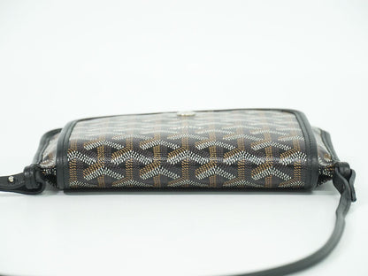 GOYARD プリュメ ポシェット ブラック ブラウン