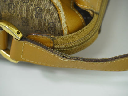 GUCCI マイクロGG ショルダーバッグ ベージュ ブラウン