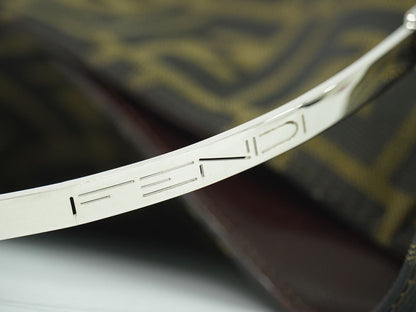 FENDI ズッカ トートバッグ ブラウン