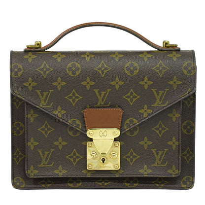LOUIS VUITTON モンソー 26 モノグラム ハンドバッグ M51187
