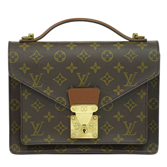 LOUIS VUITTON モンソー 26 モノグラム ハンドバッグ M51187