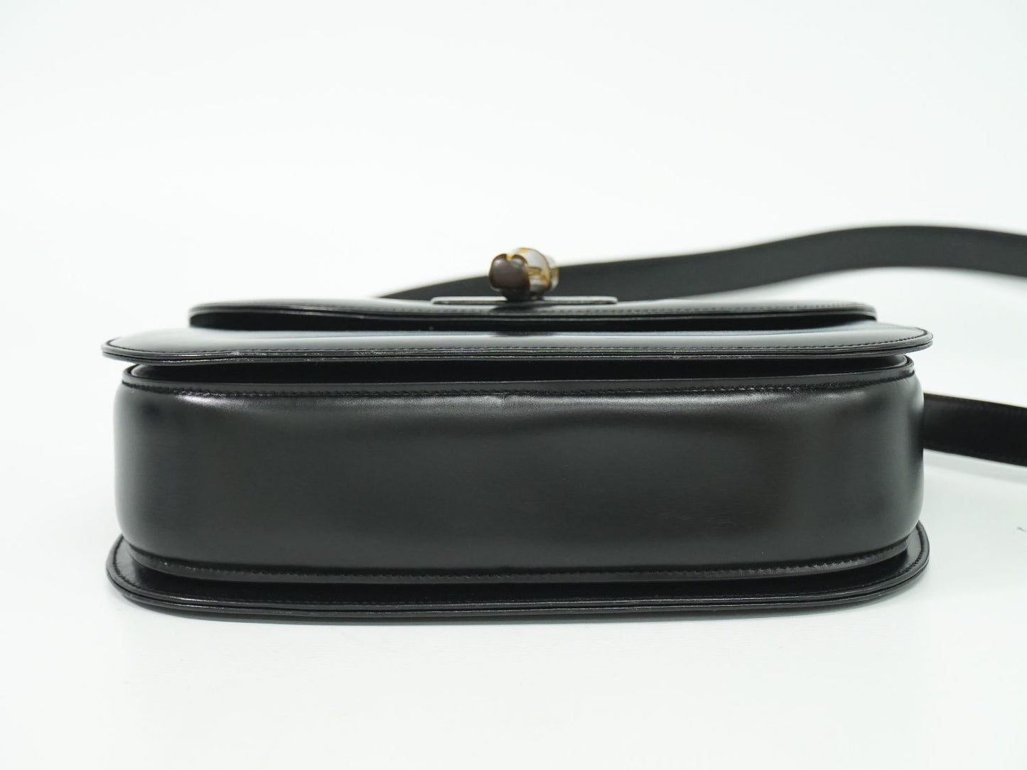 GUCCI バンブー 2WAY ショルダーバッグ ブラック