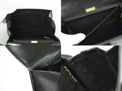 GUCCI バンブー 2WAY ショルダーバッグ ブラック