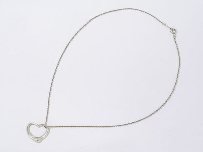 TIFFANY & Co. オープンハート 925 ネックレス シルバー