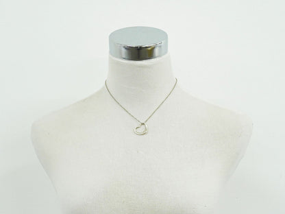TIFFANY & Co. オープンハート 925 ネックレス シルバー
