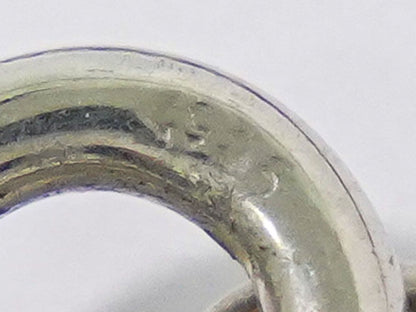 TIFFANY & Co. オープンハート 925 ネックレス シルバー