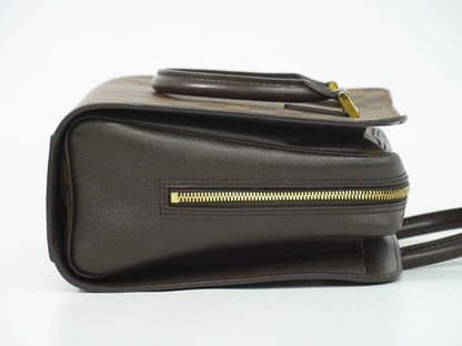 LOUIS VUITTON トリアナ ダミエ エベヌ ハンドバッグ N51155