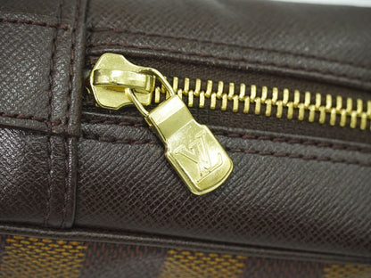 LOUIS VUITTON トゥルーストワレット ダミエ エベヌ ポーチ N47623