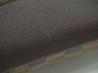 LOUIS VUITTON トゥルーストワレット ダミエ エベヌ ポーチ N47623