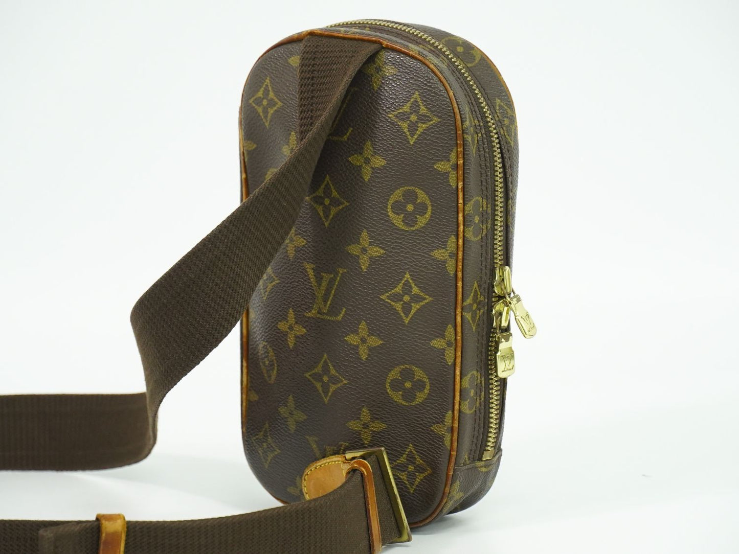 LOUIS VUITTON ポシェットガンジュ モノグラム ボディバッグ M51870