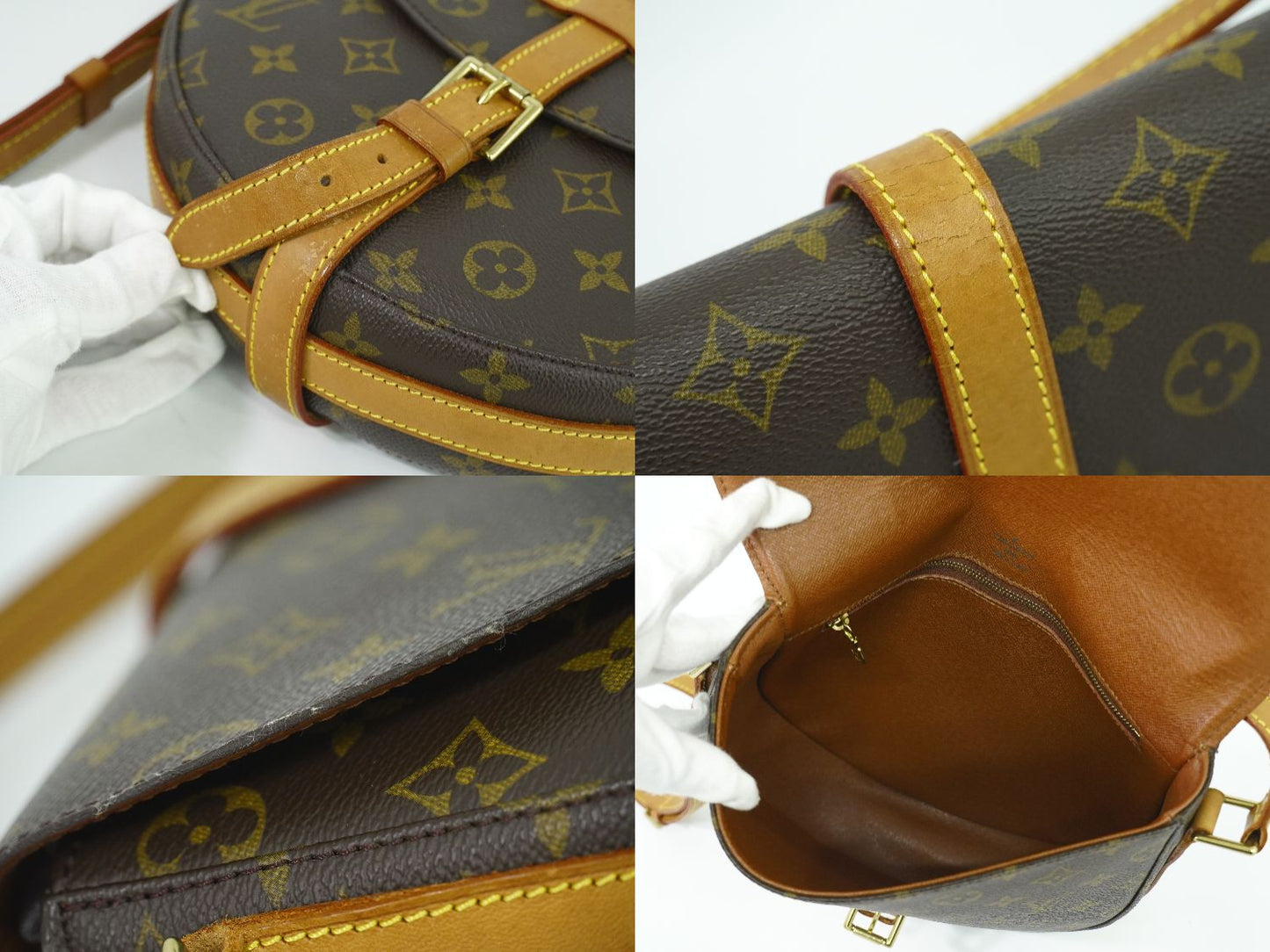 LOUIS VUITTON シャンティ GM モノグラム ショルダーバッグ M51232