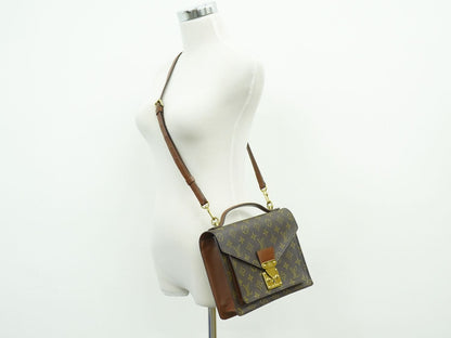 LOUIS VUITTON モンソー 26 モノグラム 2WAY ショルダーバッグ M51187