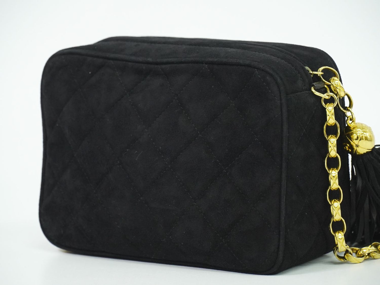 CHANEL ココマーク マトラッセ ショルダーバッグ ブラック