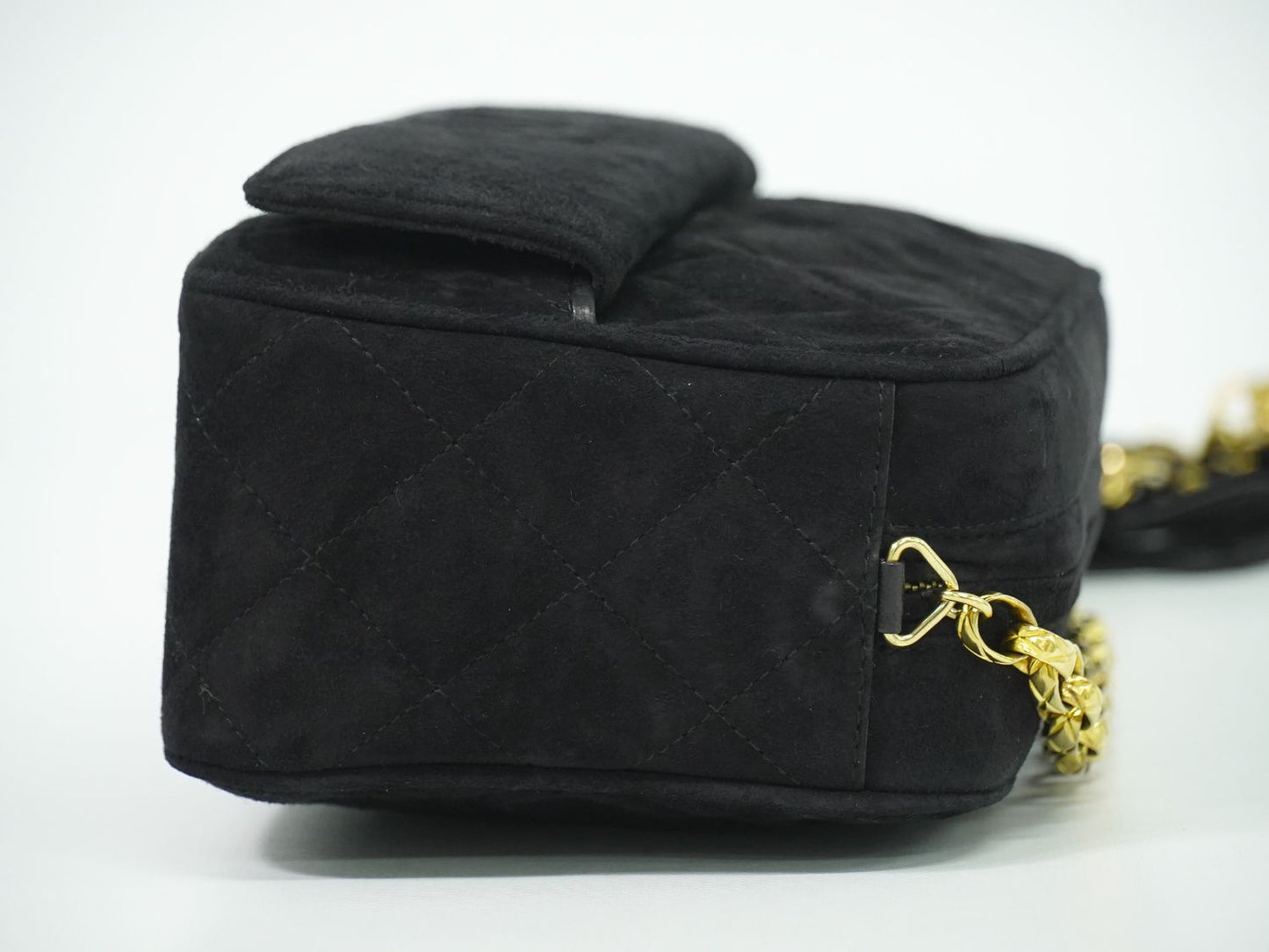 CHANEL ココマーク マトラッセ ショルダーバッグ ブラック