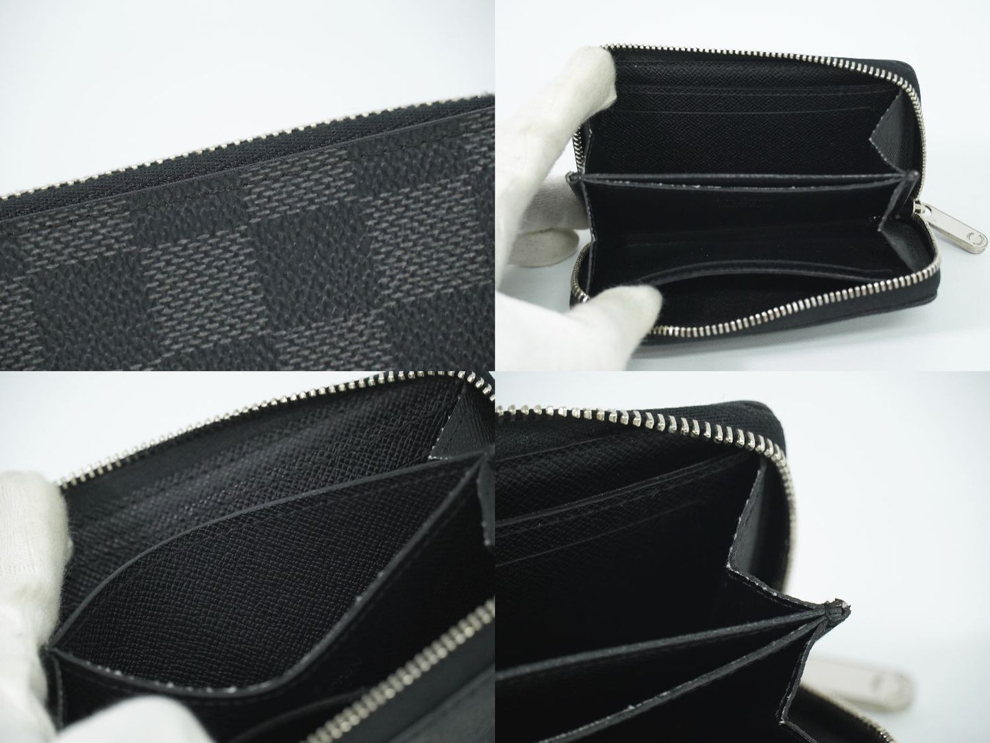 LOUIS VUITTON ジッピーコインパース ダミエ グラフィット コインケース N63076