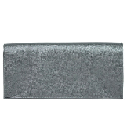 PRADA サフィアーノ 長財布 シルバー