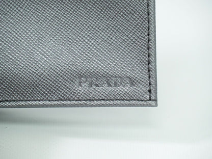 PRADA サフィアーノ 長財布 シルバー