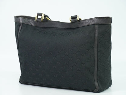 GUCCI アビー GGキャンバス トートバッグ ブラック 146247