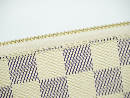 LOUIS VUITTON 旧型 ジッピーウォレット ダミエ アズール 長財布 N60019