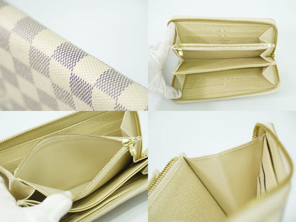 LOUIS VUITTON 旧型 ジッピーウォレット ダミエ アズール 長財布 N60019