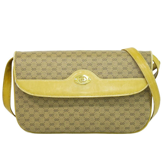 GUCCI マイクロGG ショルダーバッグ ベージュ