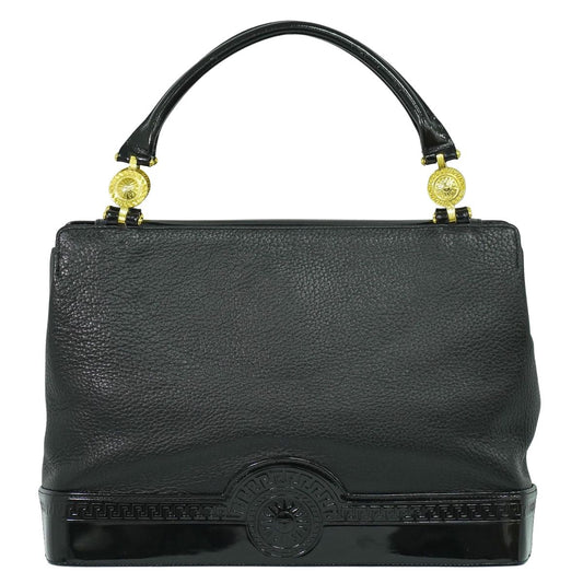 VERSACE ハンドバッグ ブラック